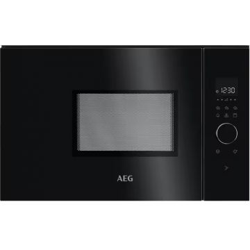 Cuptor cu microunde AEG incorporabil MBB1756SEB, 17 L, 800 W, Negru