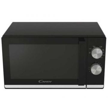 Cuptor microunde Candy CMG20TNMB, 20 L, 700 W, Panou mecanic, Functie Grill (Negru)