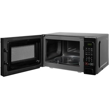 Toshiba Cuptor microunde Toshiba MM-EM20PBK, 20 l, 800 W, Control Digital, Timer, Afisare ceas, iluminare LED, Functie blocare copii, Negru